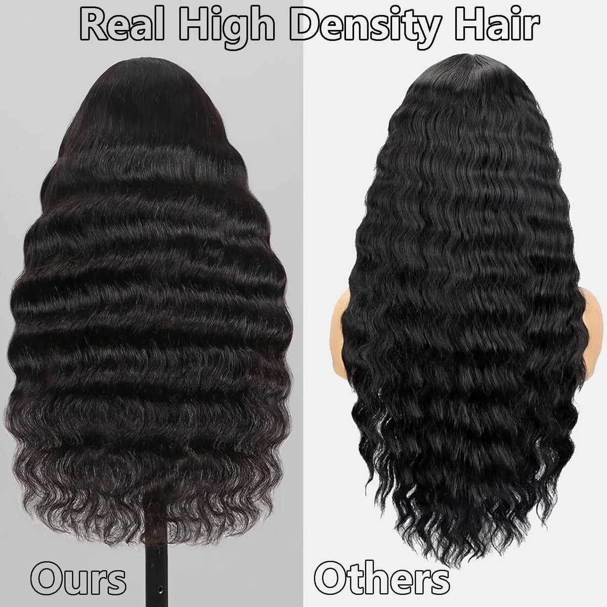 VIPPRETTY heat-resistant fiber up to 160°C for safe styling.