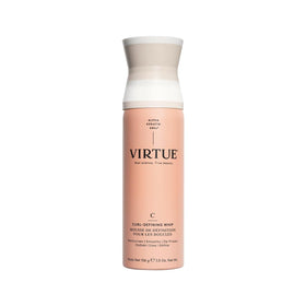 Virtue Curl Defining Whip bottle pour enables precise, even product distribution.