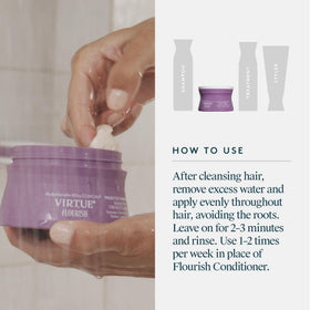 Virtue Flourish Mask aromatic-herb blend spa like experience