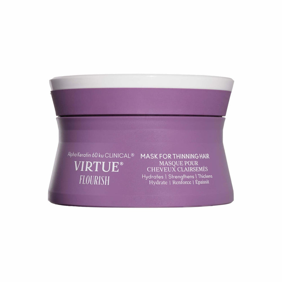Virtue Flourish Mask shows whipped creamy texture for easy application