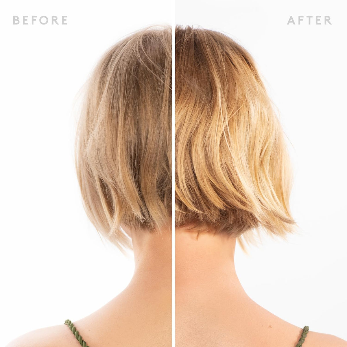 VIRTUE Scalp Remedy Shampoo texture-swish captures light, airy lather.