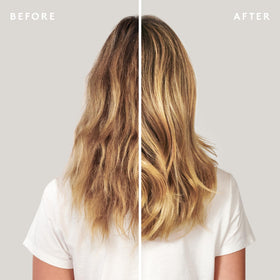 VIRTUE Texturizing Spray alpha-keratin ingredient close-up signals nourishing boost.