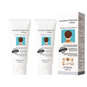 Virularty Nigrifree cream on neck nourishes and soothes dry skin.
