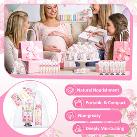 VISCOO baby girl theme packaging complements baby shower aesthetics.