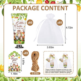 VISCOO baby hand cream jungle animal design draws attention at woodland baby showers
