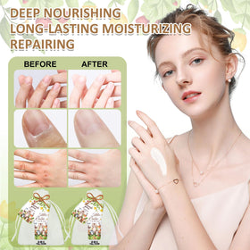 VISCOO hand cream moisturizing formula with shea butter and aloe nourishes hands