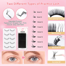 VISCOO high-precision tweezers with 7-shaped tips for accurate grafting