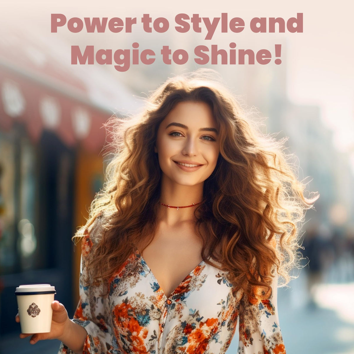 Visofo versatile styling tool for curls, waves, and volume.