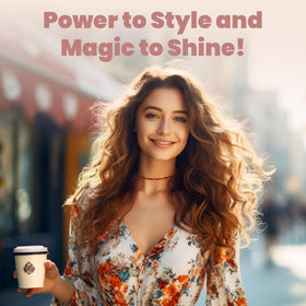 Visofo versatile styling tool for curls, waves, and volume.