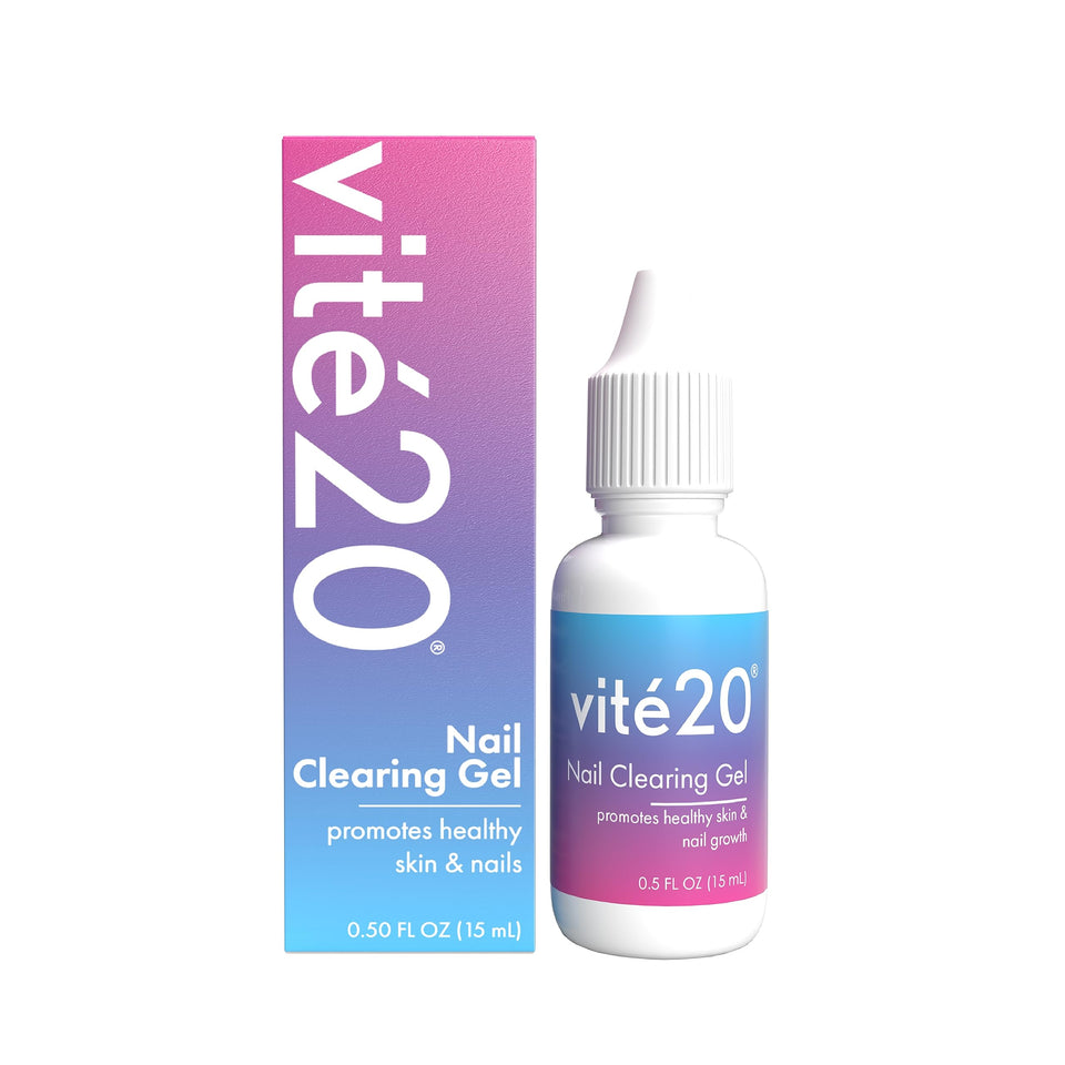 VITÉ20 front packaging showing bottle and label, highlights travel-friendly size