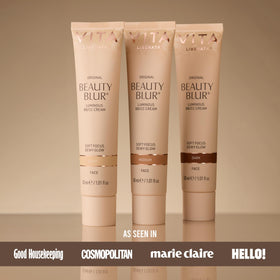 Soft-lit shot of Vita Liberata Beauty Blur giving radiant glow