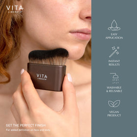 Vita Liberata Body Brush is washable and reusable for easy maintenance.