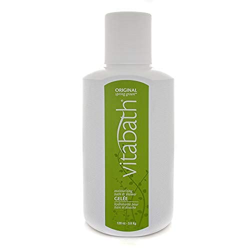 Vitabath Original Spring Green bottle with hydrating cleansing formula for daily skin care.