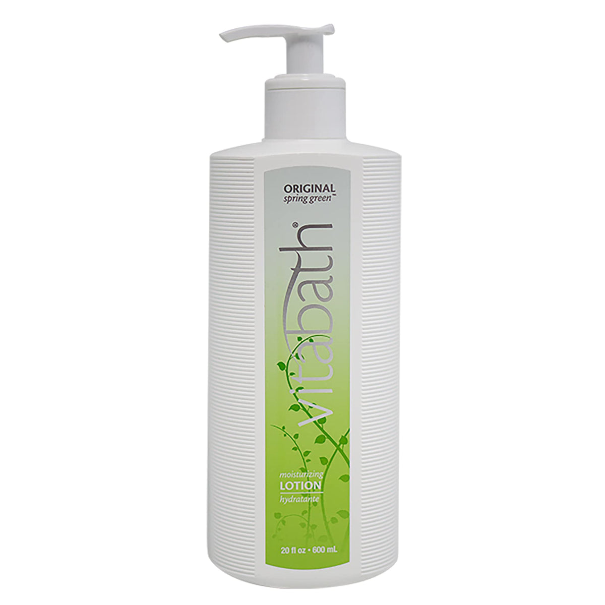 Vitabath Original Spring Green bottle delivering deep hydration.