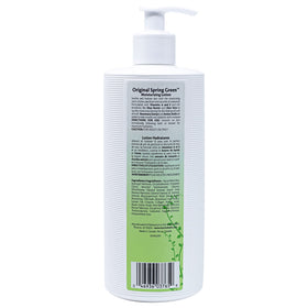Vitabath Original Spring Green ingredients list featuring aloe and shea.
