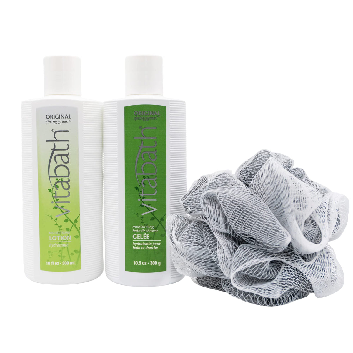 Vitabath Original Spring Green shower gel foam delivers luxurious lather