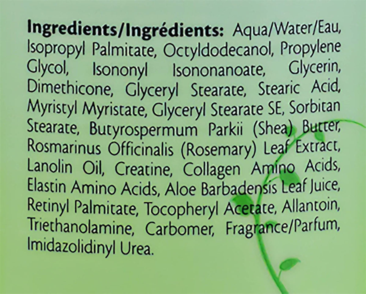 Vitabath Spring Green lotion on bathroom countertop ready to use.