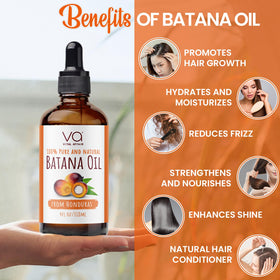 VITAL AFFAIR Batana Oil anti-frizz effect on styled hair