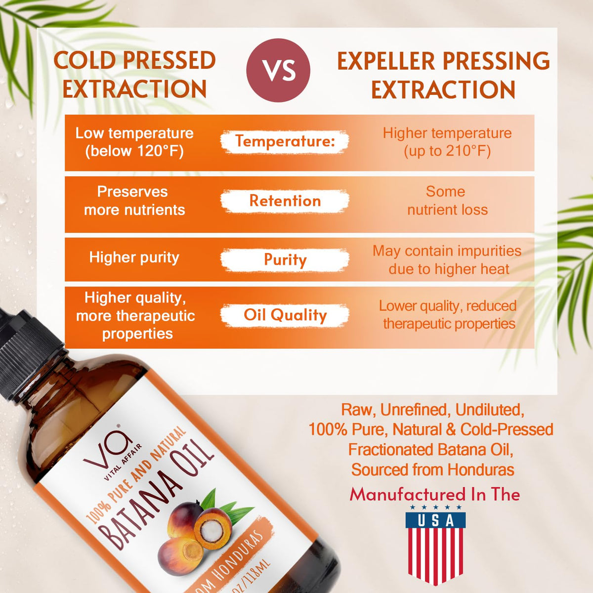 VITAL AFFAIR Batana Oil application on hair for nourishment
