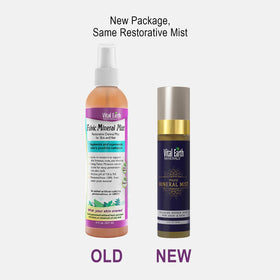Vital Earth Minerals facial mist hair care targets scalp refreshment and healthier shine.