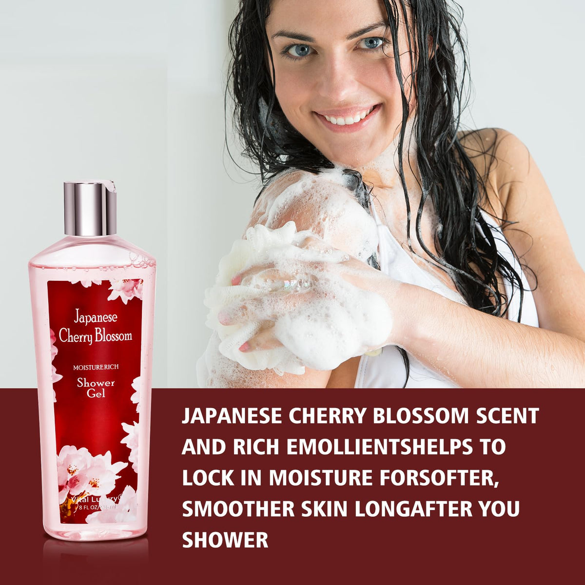 Vital Luxury Body Cream delivering deep nourishment for dry or sensitive skin
