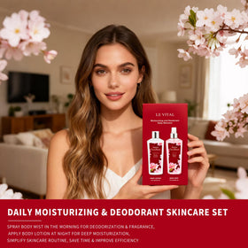 Gift-ready two-piece set suitable for holidays and special occasions.