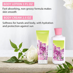Vital Luxury Sweet Pea fragrance mist bottle provides a light scent