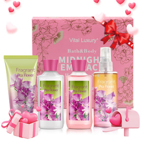 Vital Luxury Sweet Pea fragrance mist spray for quick refreshment