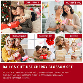 Cherry blossom scent enhances routine with subtle, long-lasting aroma.