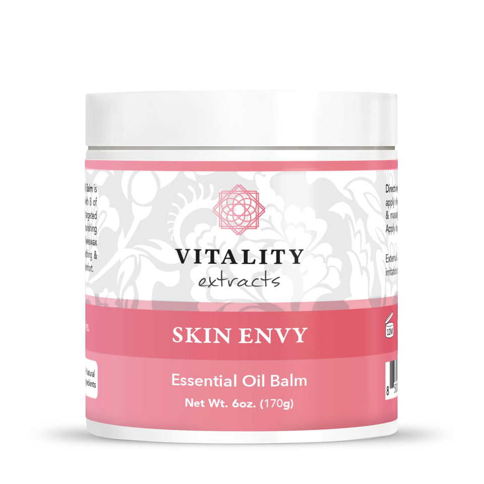Vitality Skin Envy balm 6oz jar, rich moisturizer for dry skin