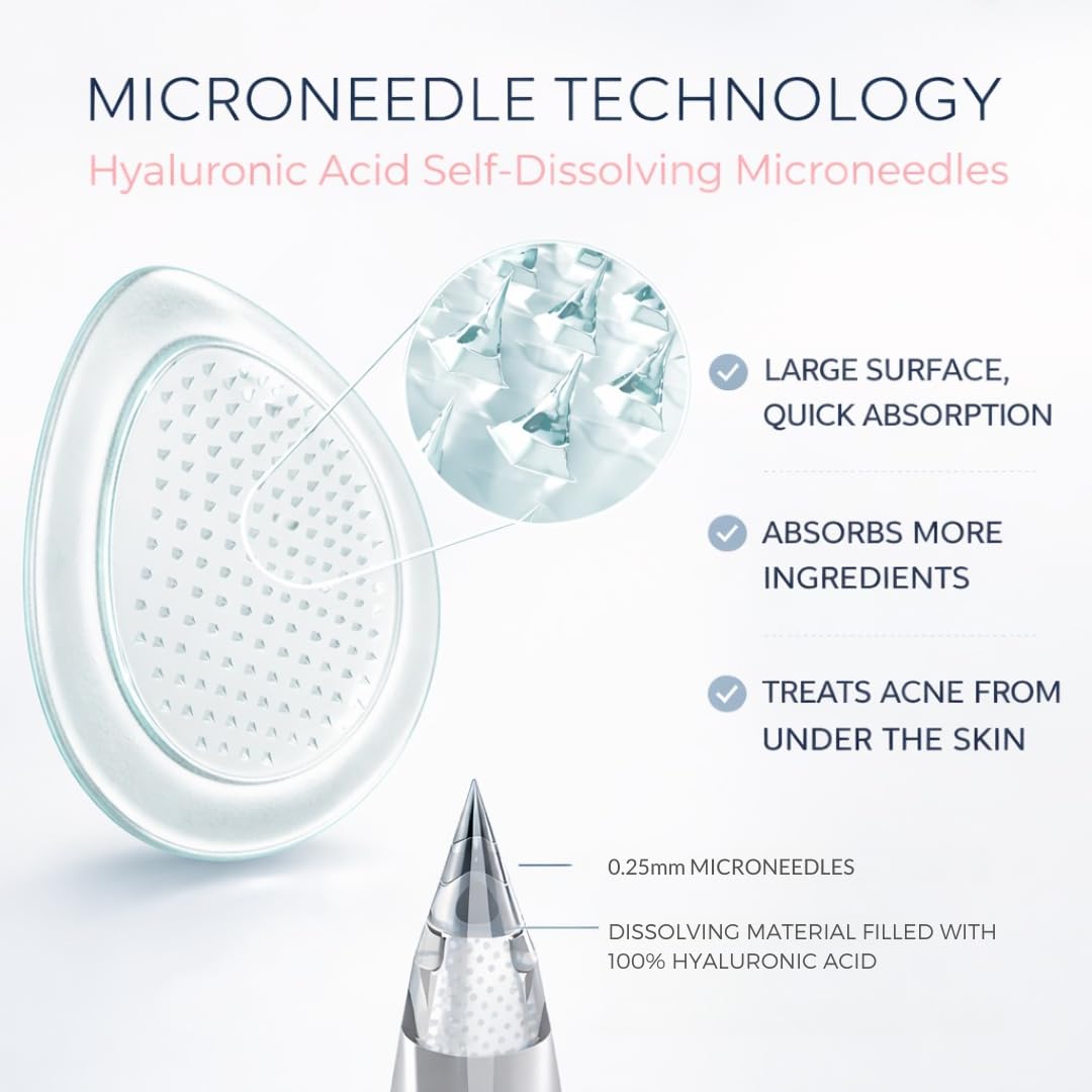 Vitalore Microdart Patch helps address dark spots after a breakout.