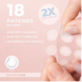 Vitalore Microdart Patch targets deep blemishes with precise microdarts.