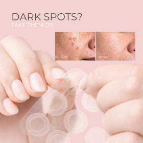 Vitalore Patch is transparent for discreet daytime wear.