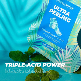 Vitamasques Korean-inspired exfoliation for soft, rejuvenated heels.
