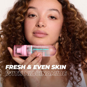 Vitamasques Hydrating Toner clean formula label highlights fragrance-free design.