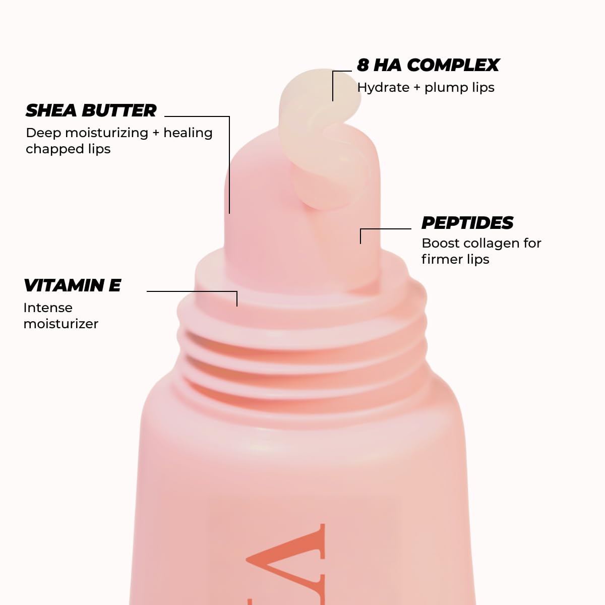 Vitamasques Lip Mask cocoa butter scent highlights indulgent fragrance with moisturizing benefits