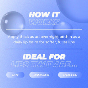 Vitamasques Lip Mask in morning use reveals refreshed lips