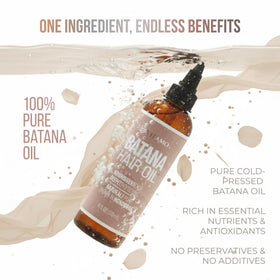 Vitamo Batana Oil texture flow showing lightweight, fast-absorbing care.