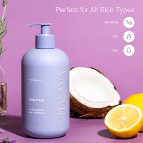 Vitasana cruelty-free label emphasizes ethical, animal-friendly skincare.