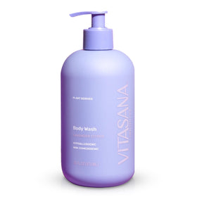 Vitasana Lavender Citrus scent bottle, soothing aroma for daily cleansing.