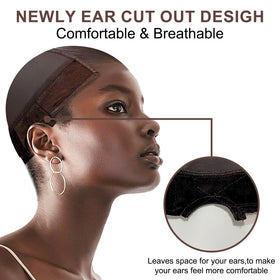 VITASHYNX 2pc cap supports glueless styling and added comfort