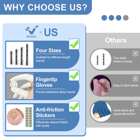 Vitasy progress hint suggests relief within days of use.