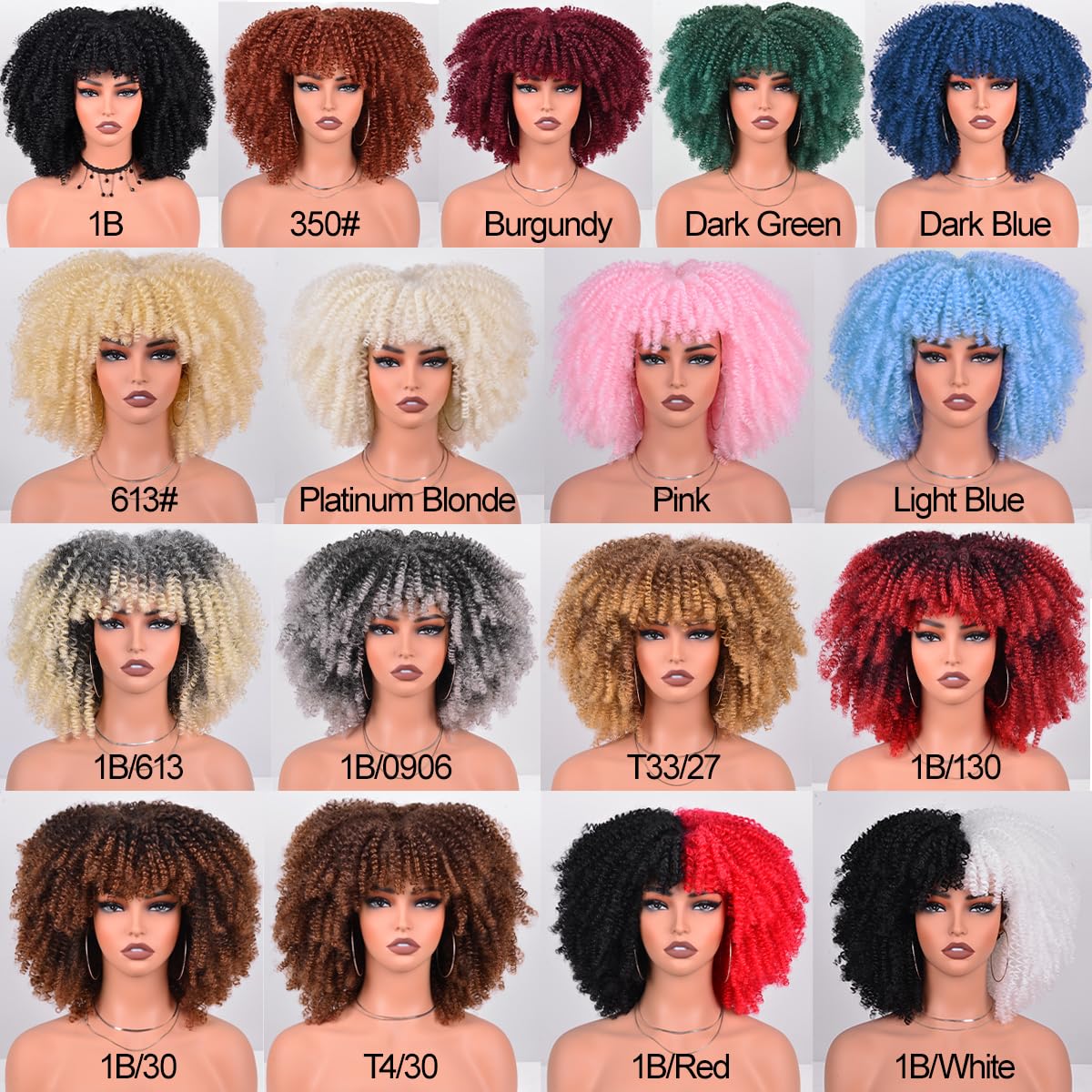 Vitorish Afro Wig inner rose mesh breathable design for comfortable all-day wear