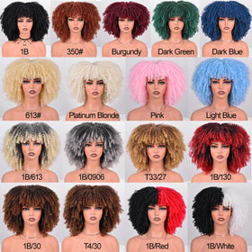 Vitorish Afro Wig inner rose mesh breathable design for comfortable all-day wear