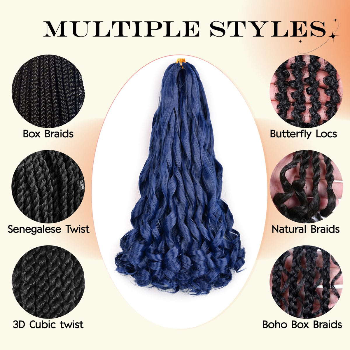 Vitorish anti-tangle braiding hair supports smooth all-day wear.