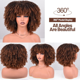 Vitorish heat-resistant fiber closeup highlights natural look.