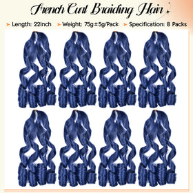 Vitorish soft yaki texture braiding hair provides a natural finish.