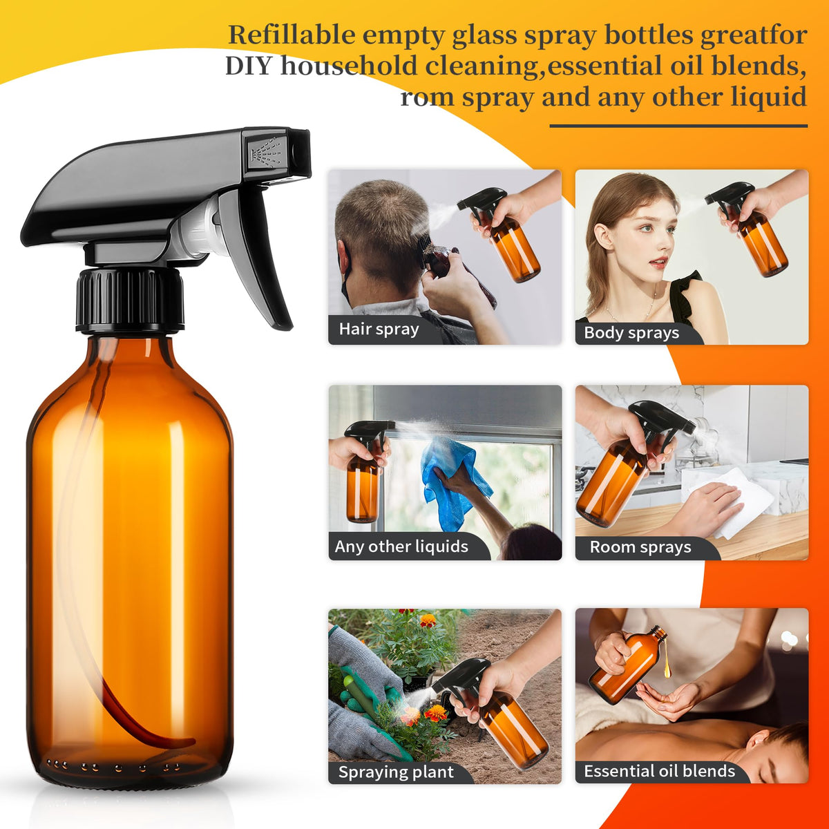 Vitreaux included dropper for precise liquid transfer into amber bottle