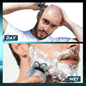 Vitreousleaf shaver ergonomic grip for comfortable control