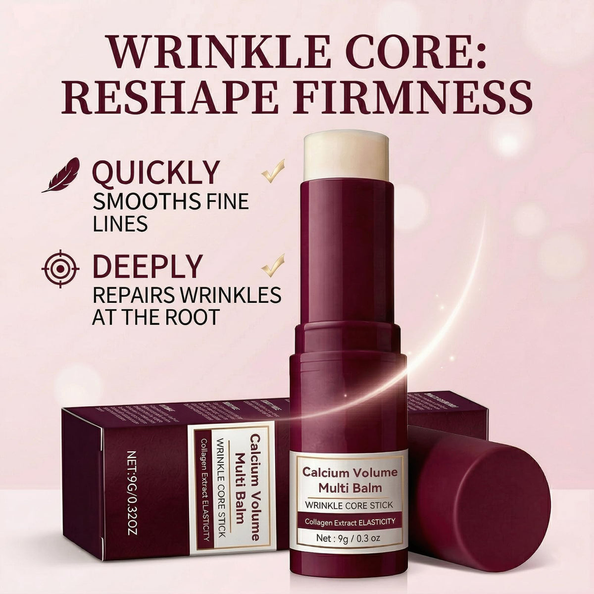 Twist-up design of Vitro K Beauty Stick enables mess-free application.